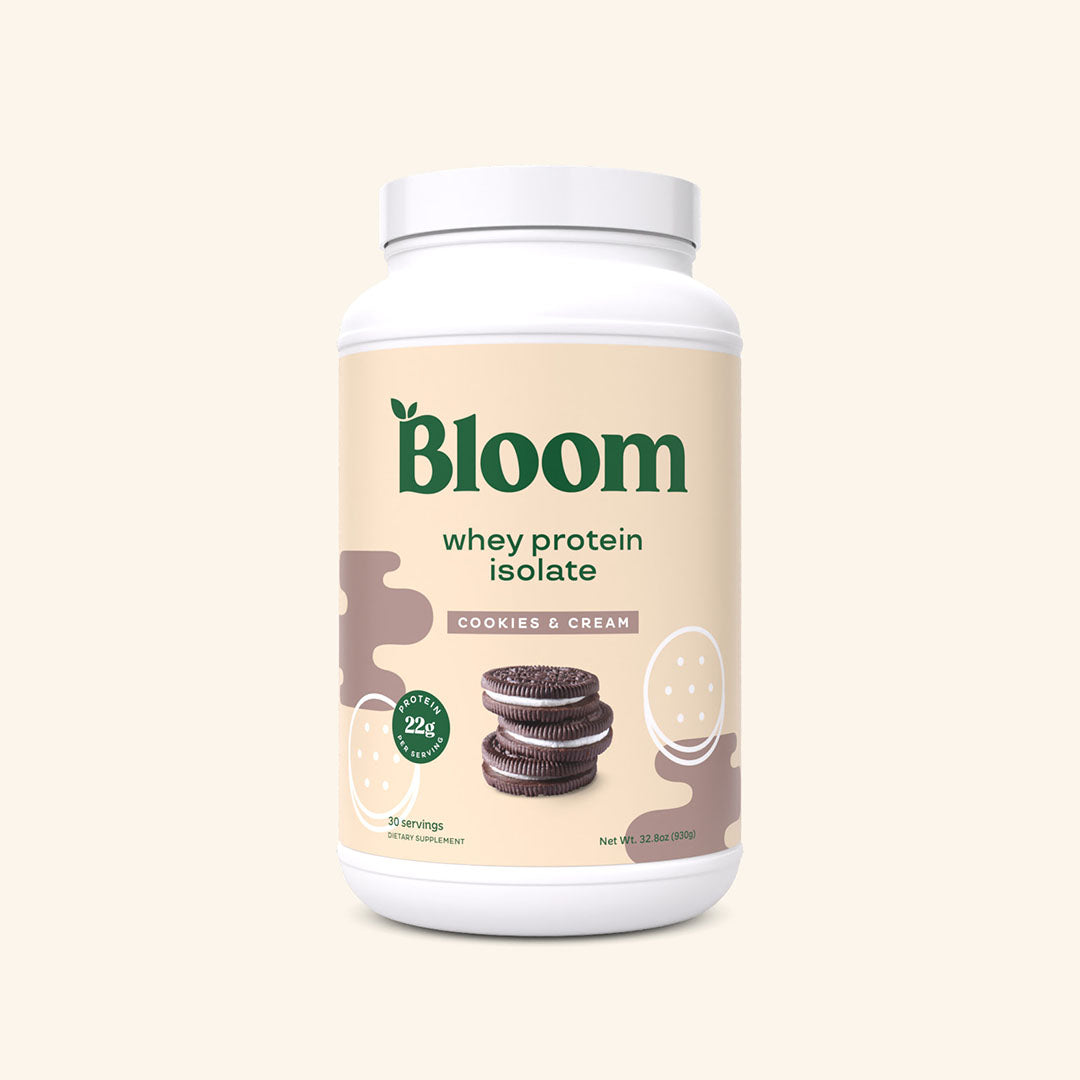 Whey Isolate Protein - Support Your Strength Routine