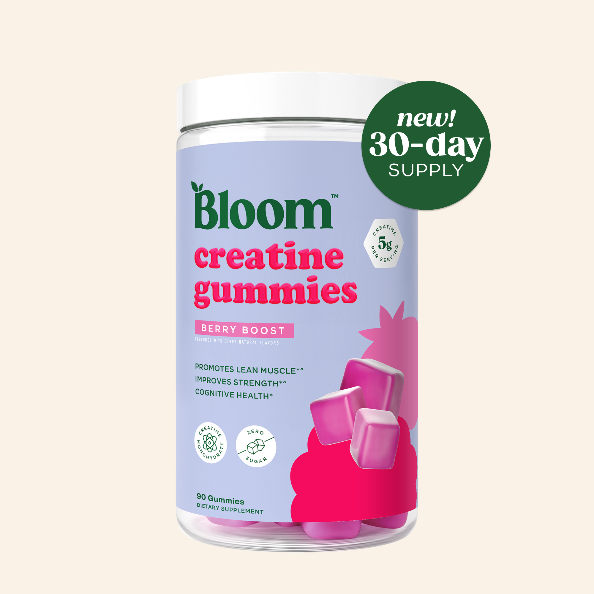 Creatine Gummies - Bloom Daily Wellness