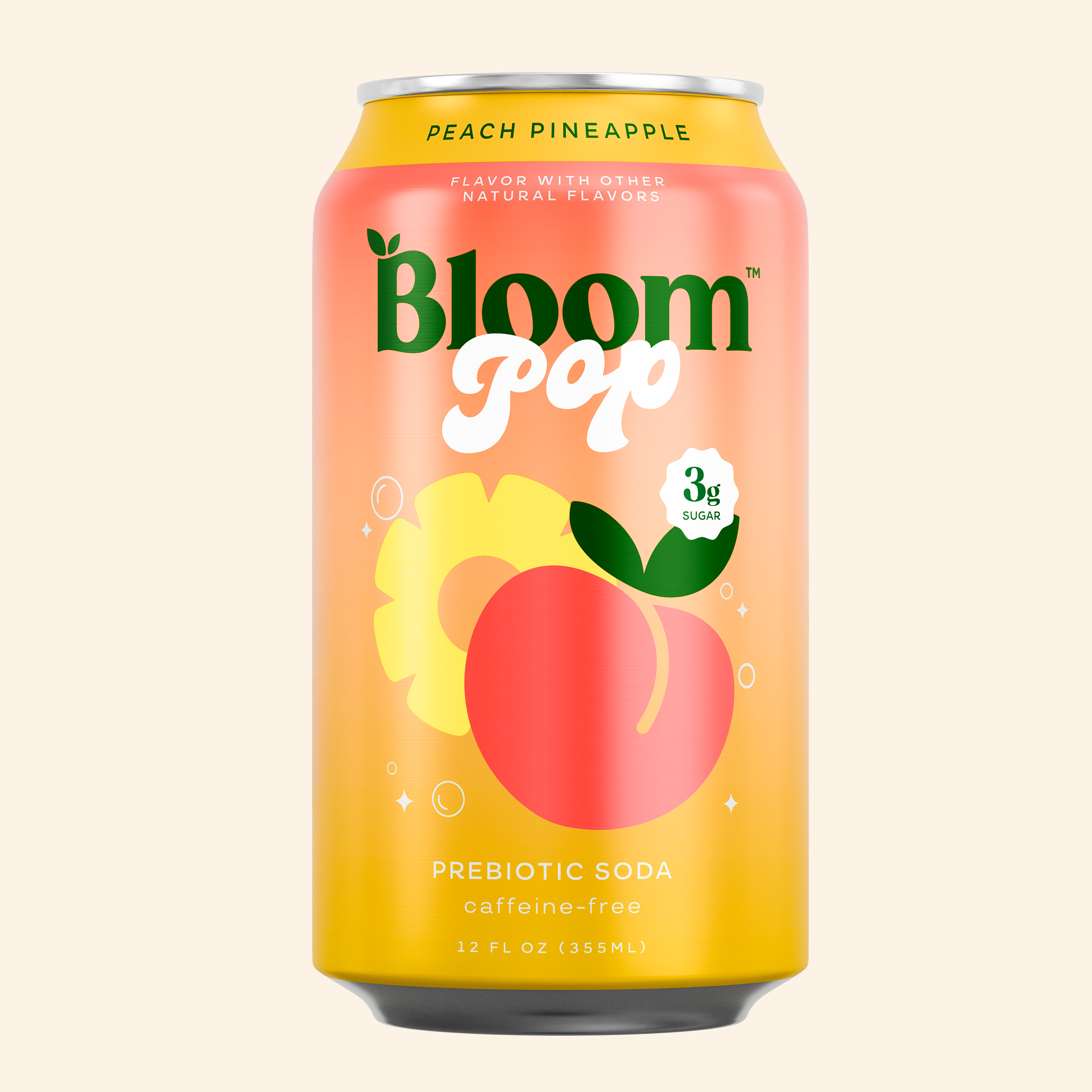 Bloom Pop™ Prebiotic Soda - Creatine for Daily Routines