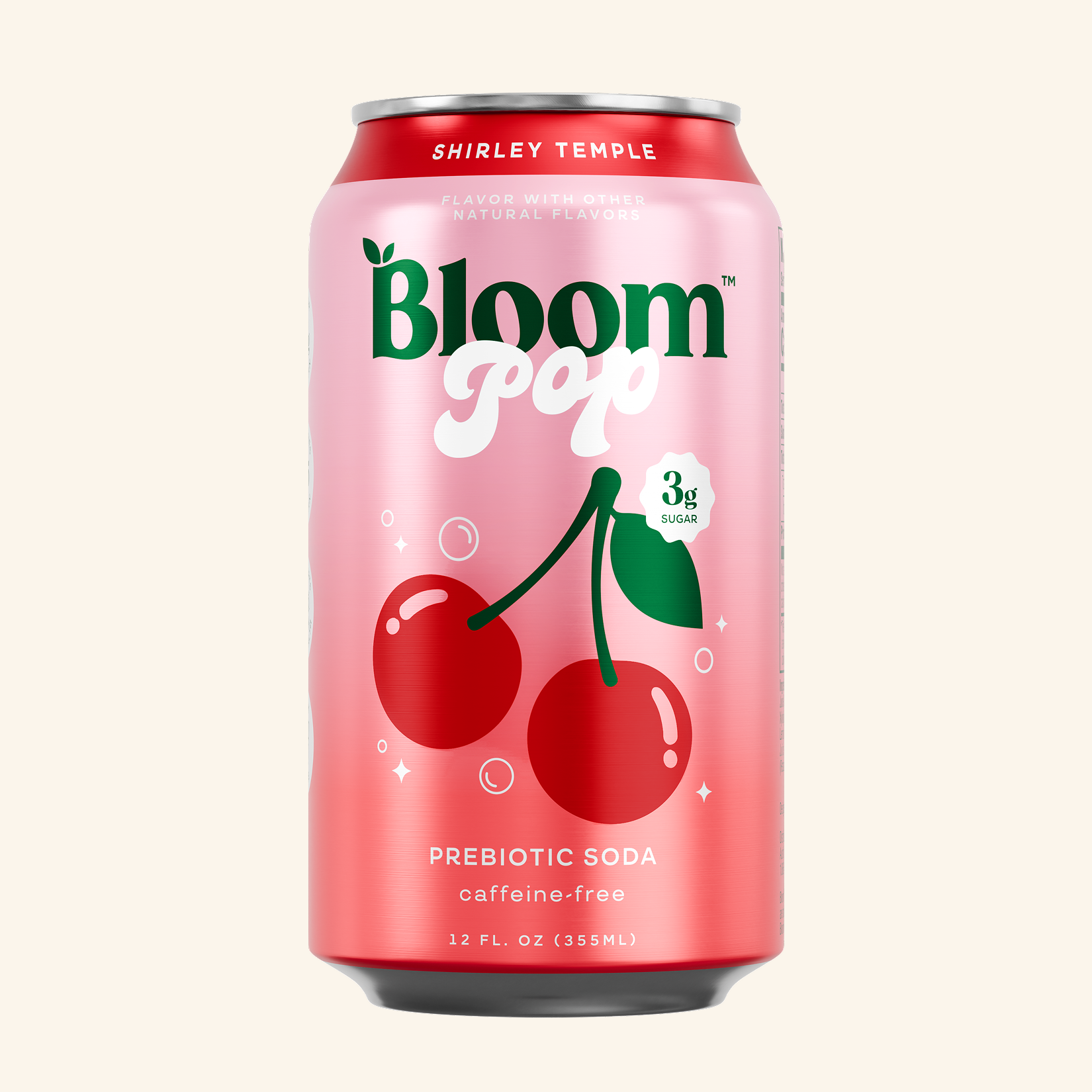 Bloom Pop™ Prebiotic Soda - Creatine for Daily Routines