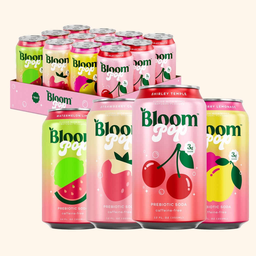 Bloom Pop™ Prebiotic Soda - Creatine for Daily Routines