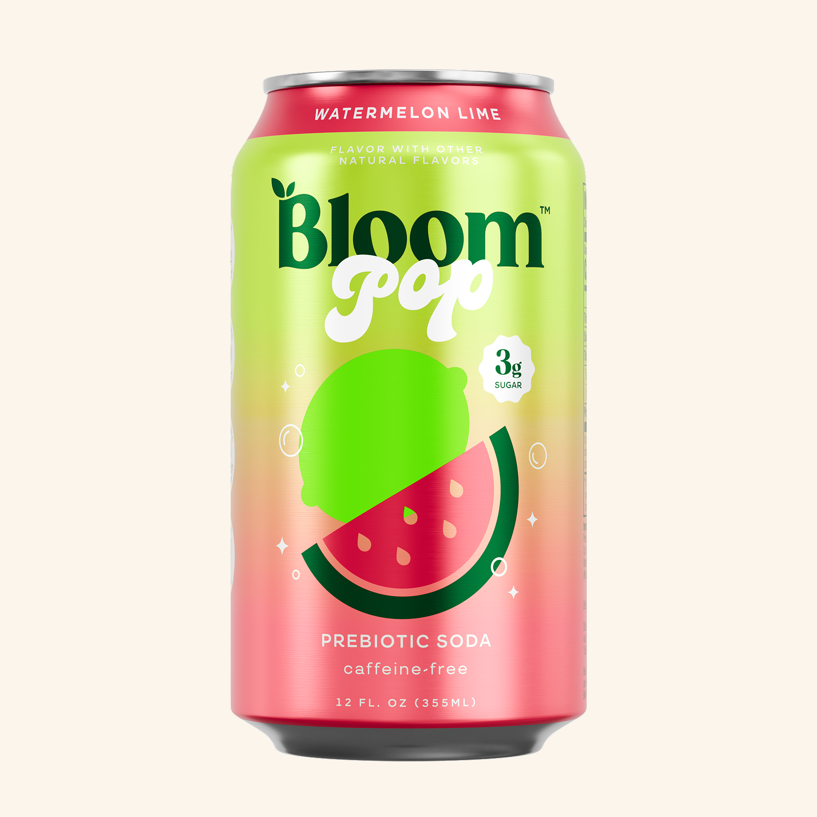 Bloom Pop™ Prebiotic Soda - Creatine for Daily Routines