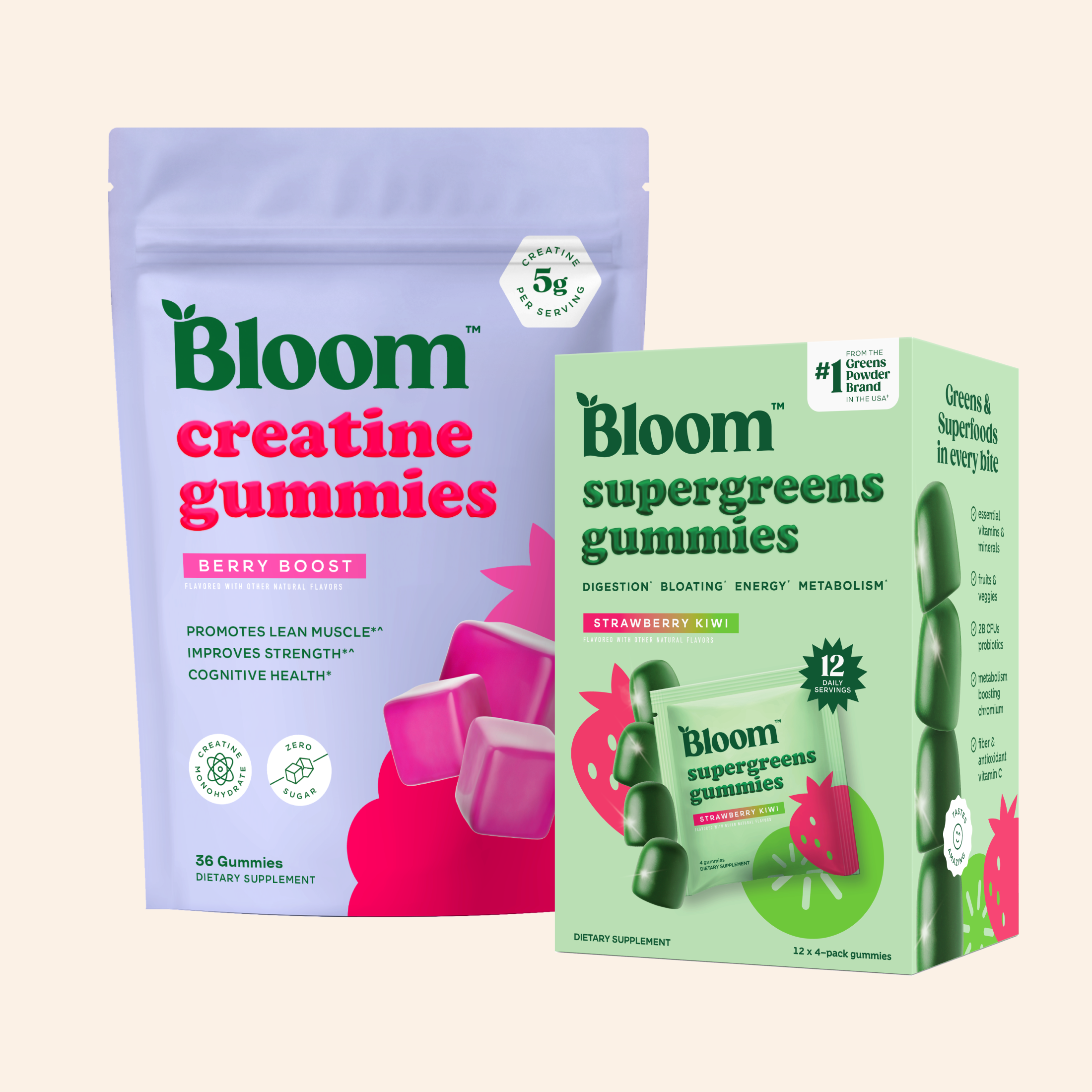 Daily Gummies Duo - Superfoods for Real Life