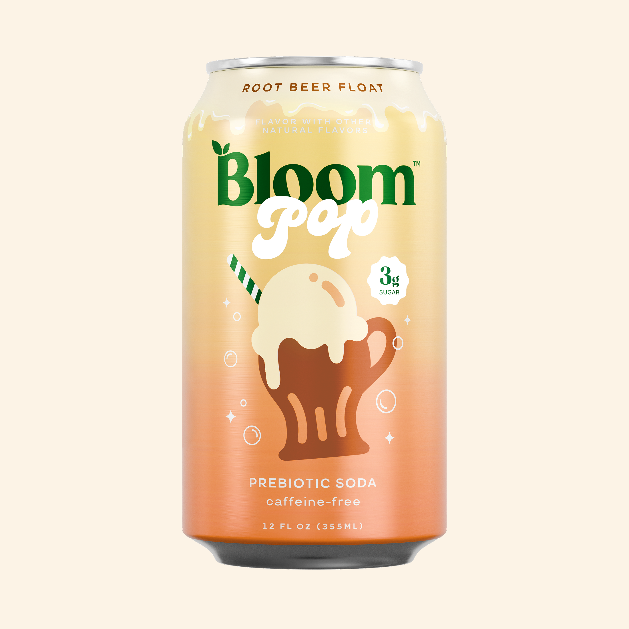 Bloom Pop™ Prebiotic Soda - Creatine for Daily Routines